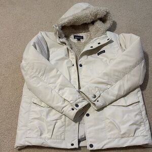 Patagonia girls XXL bleached stone puffer jacket